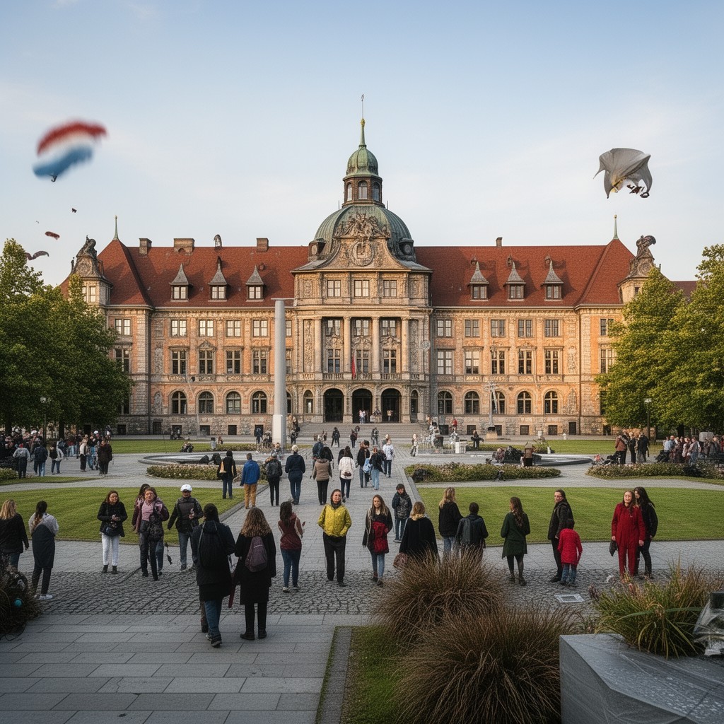 AI-generated illustration of University of Erlangen-Nuremberg