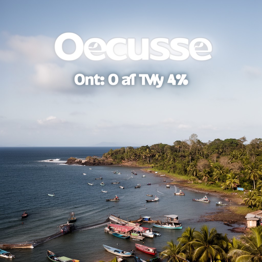 AI-generated illustration of Oecusse