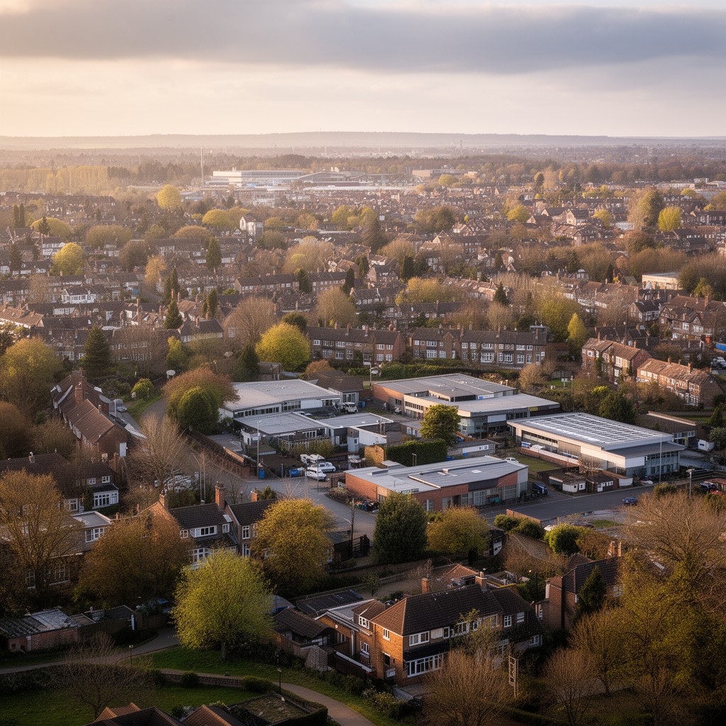 AI-generated illustration of Sidcup