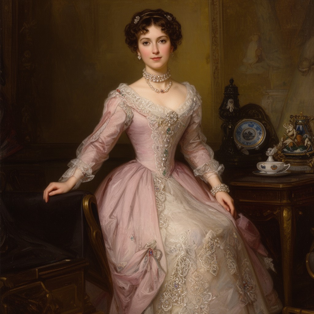 AI-generated illustration of Princess Alice of the United Kingdom