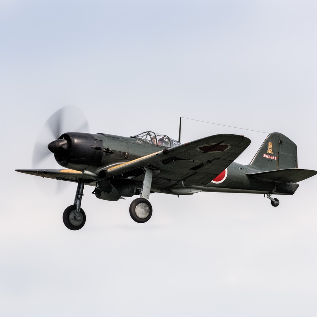 AI-generated illustration of Kawasaki Ki-100