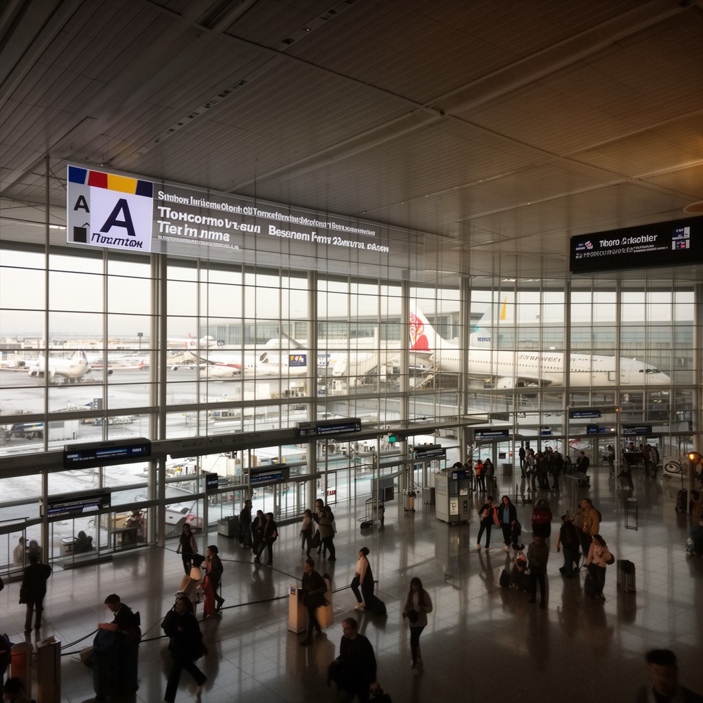 AI-generated illustration of Terminal A
