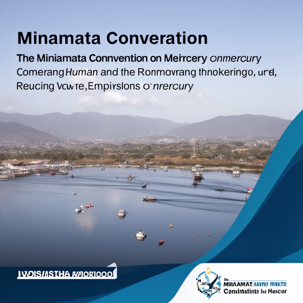 AI-generated illustration of Minamata Convention on Mercury