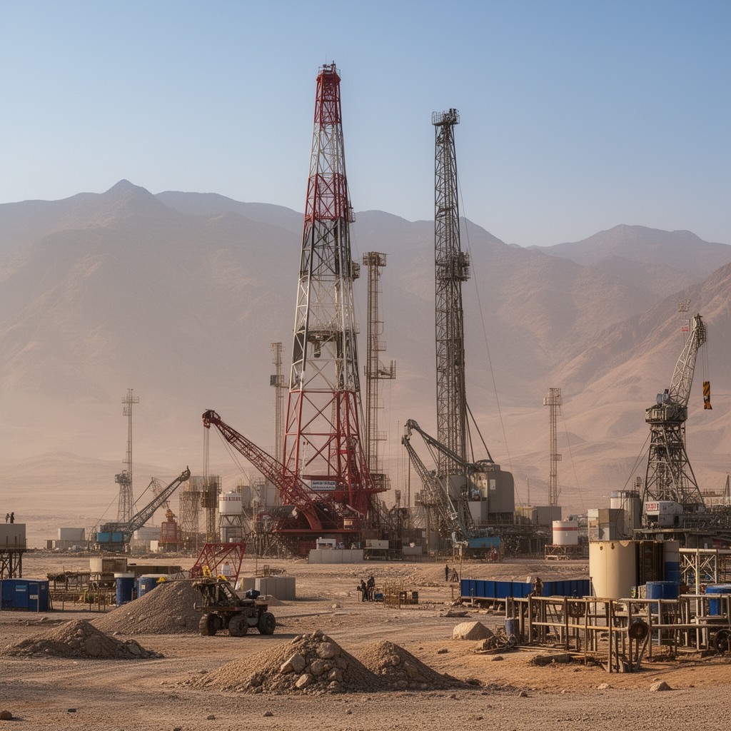 AI-generated illustration of Ganoub El Wadi Petroleum Holding Company