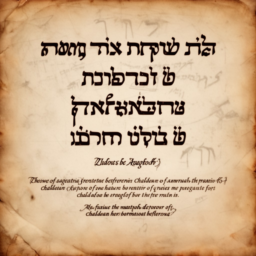 AI-generated illustration of Chaldean Neo-Aramaic