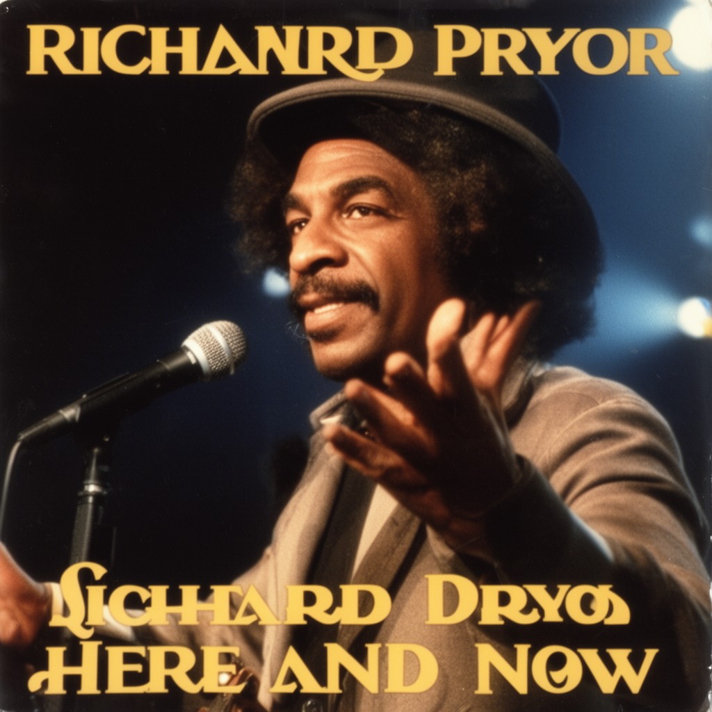 AI-generated illustration of Richard Pryor: Here and Now