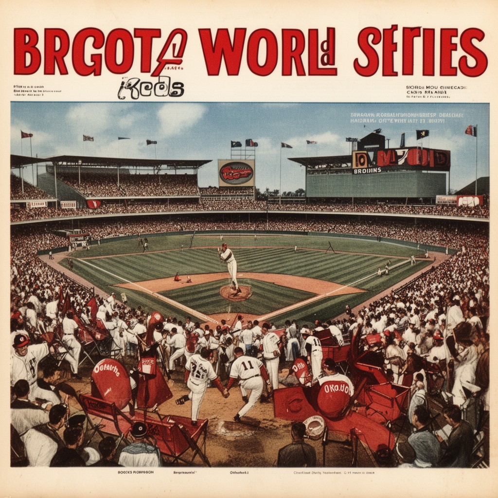 AI-generated illustration of 1970 World Series
