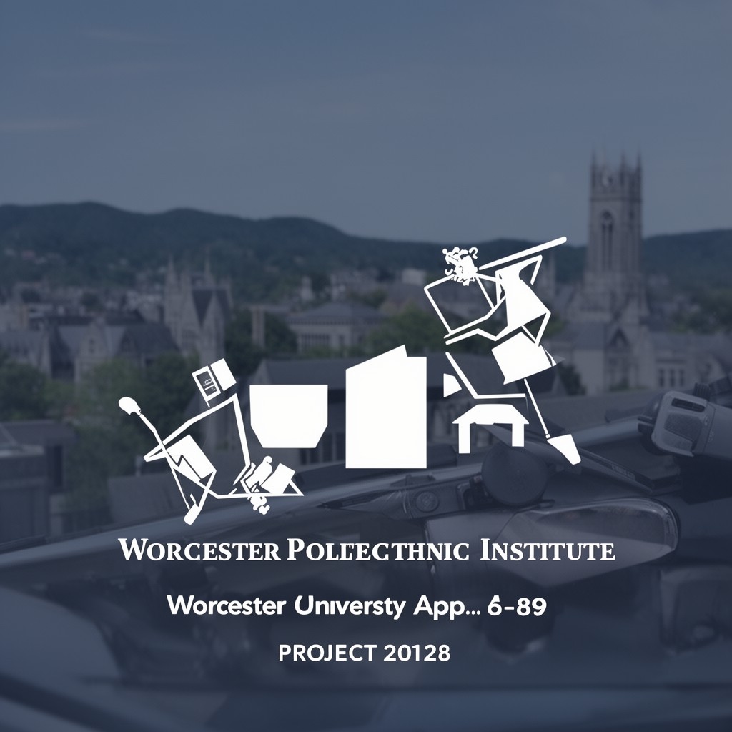 AI-generated illustration of Worcester Polytechnic Institute