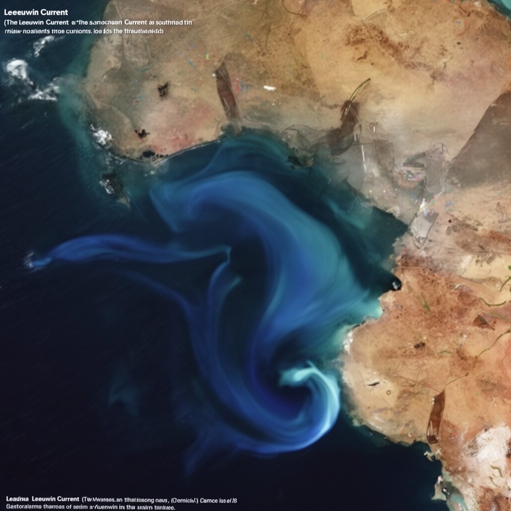 AI-generated illustration of Leeuwin Current