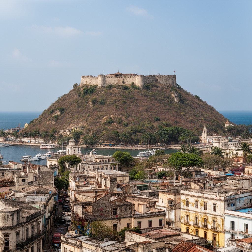 AI-generated illustration of Morro Hill