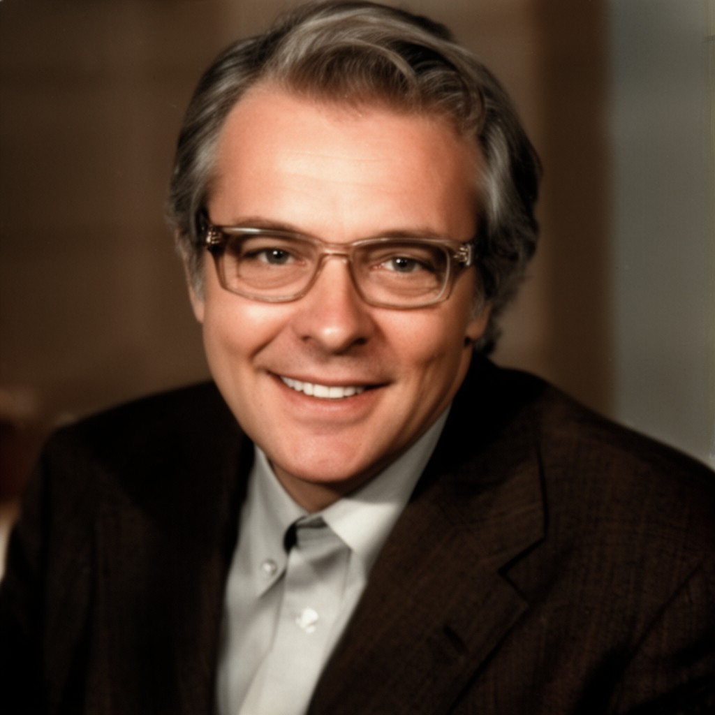 AI-generated illustration of Peter Bogdanovich