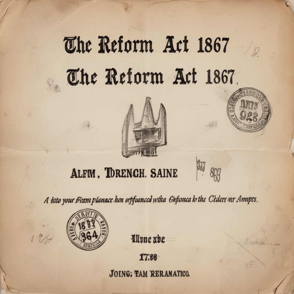 AI-generated illustration of Reform Act 1867