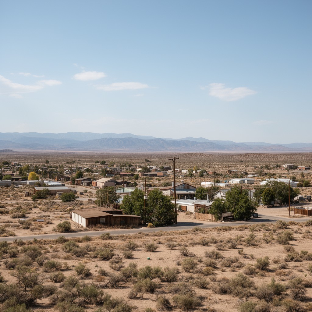 AI-generated illustration of Esmeralda County, Nevada