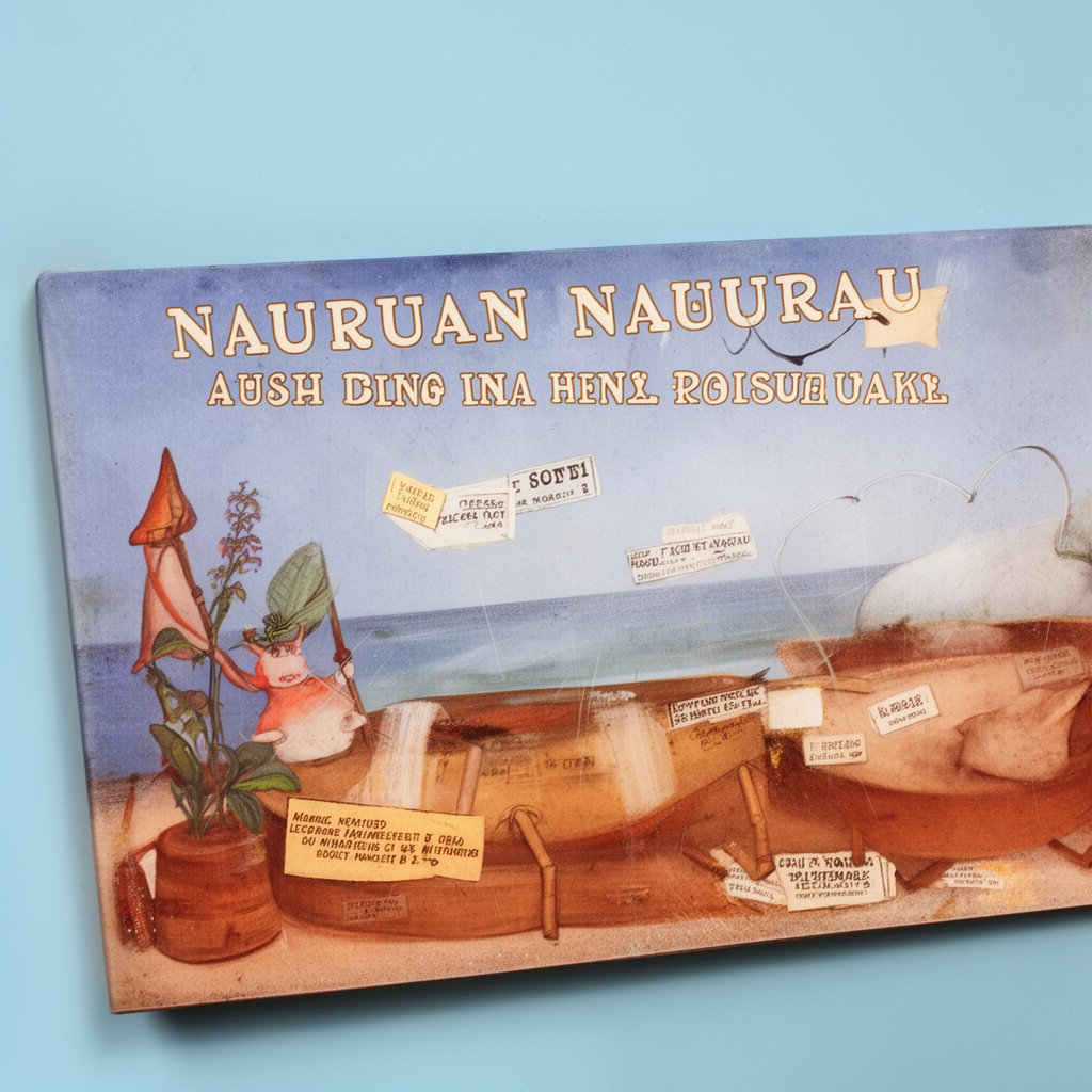 AI-generated illustration of Nauruan