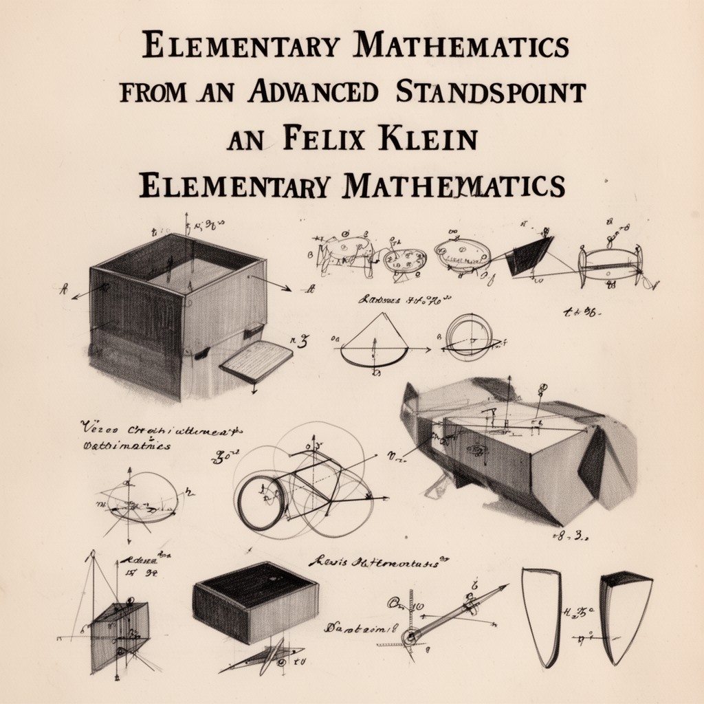 AI-generated illustration of Elementary Mathematics from an Advanced Standpoint