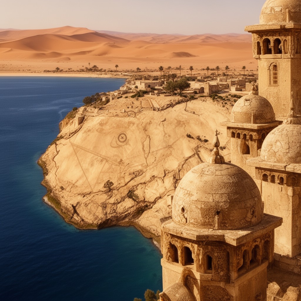 AI-generated illustration of Algeria