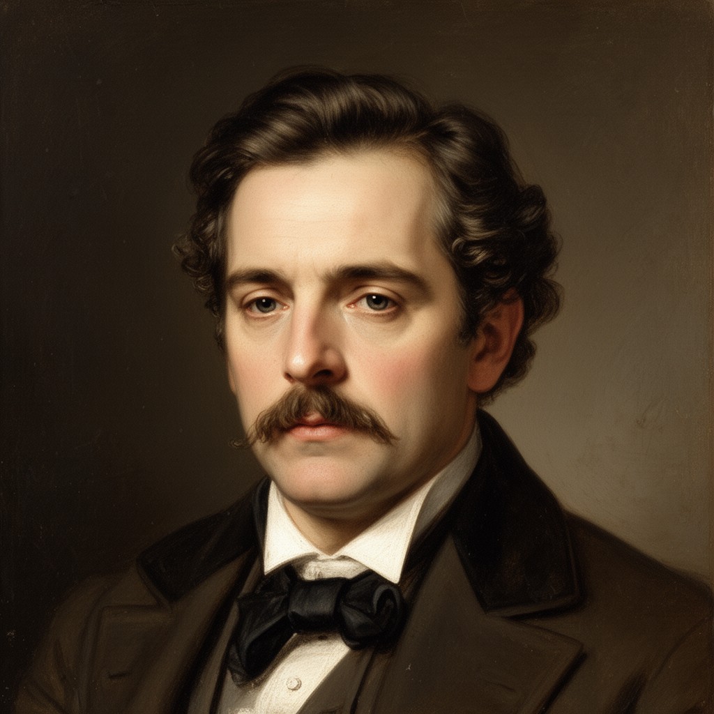 AI-generated illustration of Alfred Clebsch