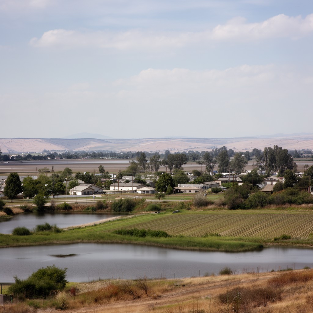 AI-generated illustration of Colusa County, California, United States
