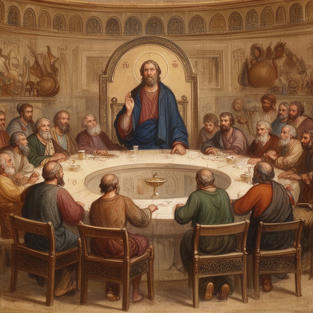 AI-generated illustration of Third Ecumenical Council
