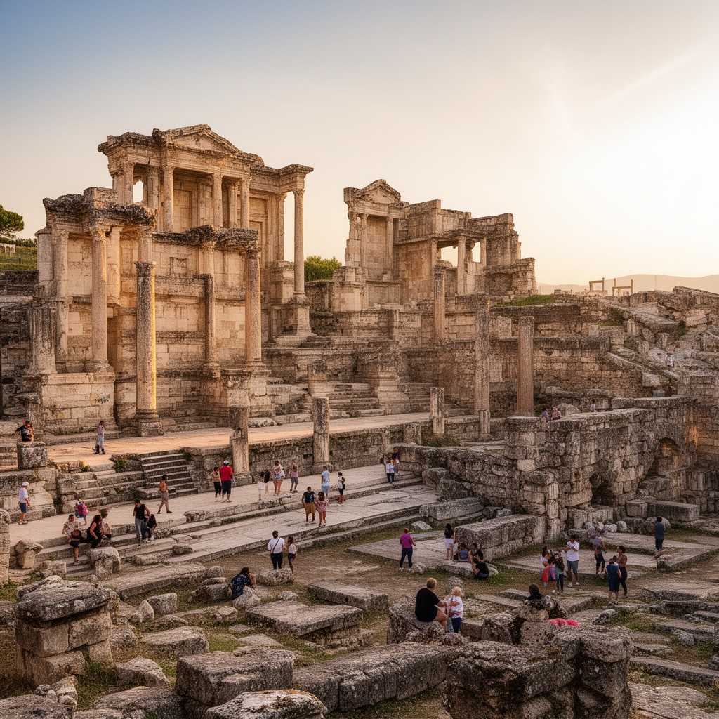 AI-generated illustration of Ephesus