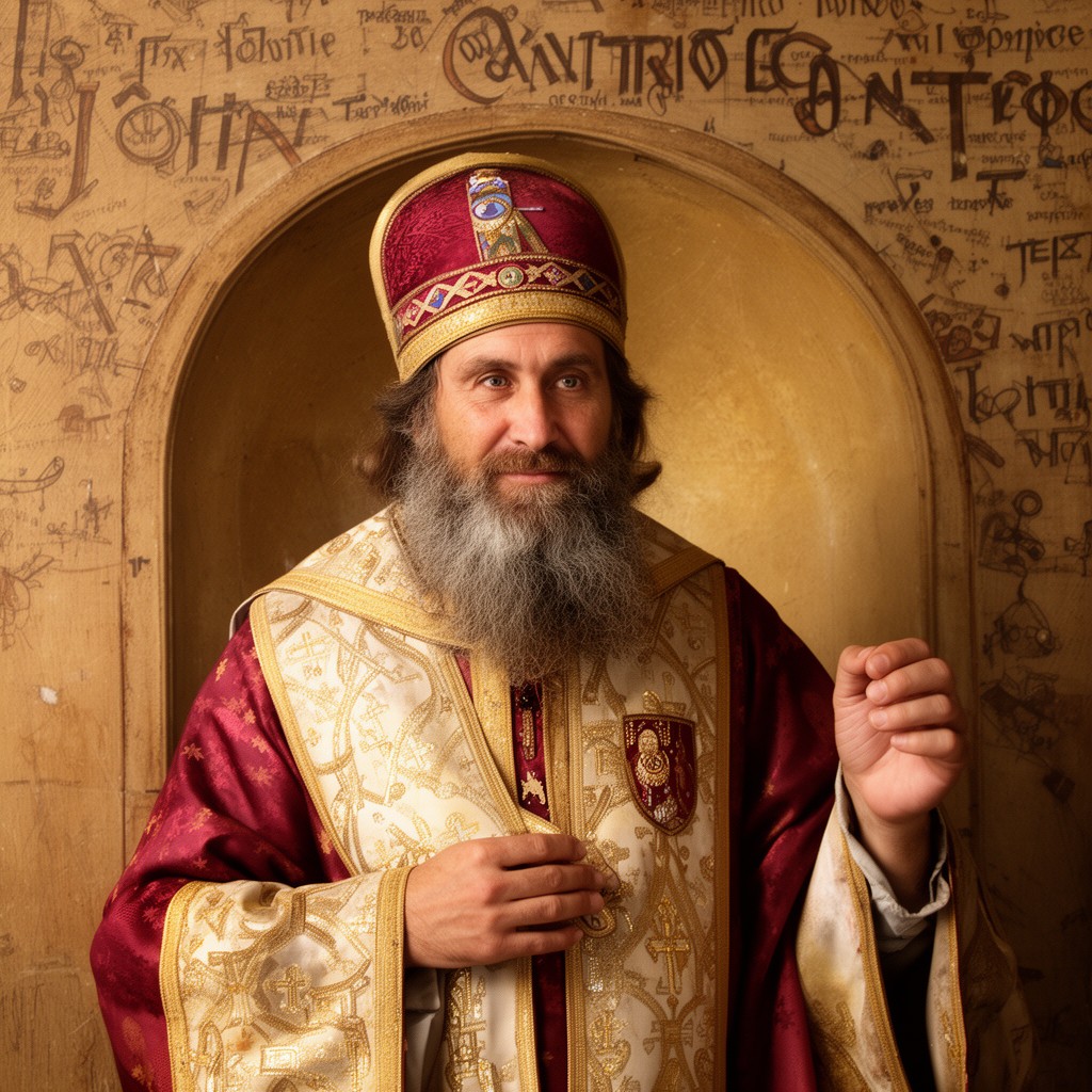AI-generated illustration of John of Antioch