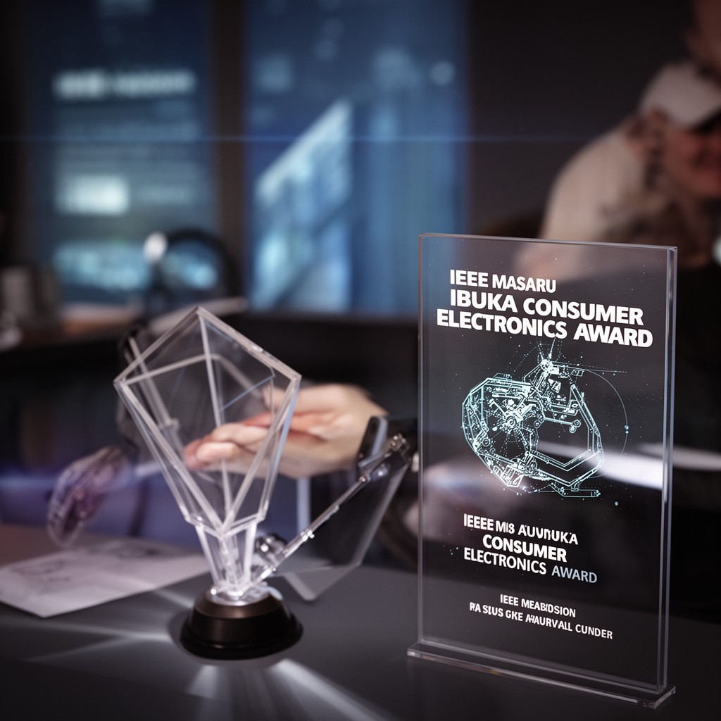 AI-generated illustration of IEEE Masaru Ibuka Consumer Electronics Award