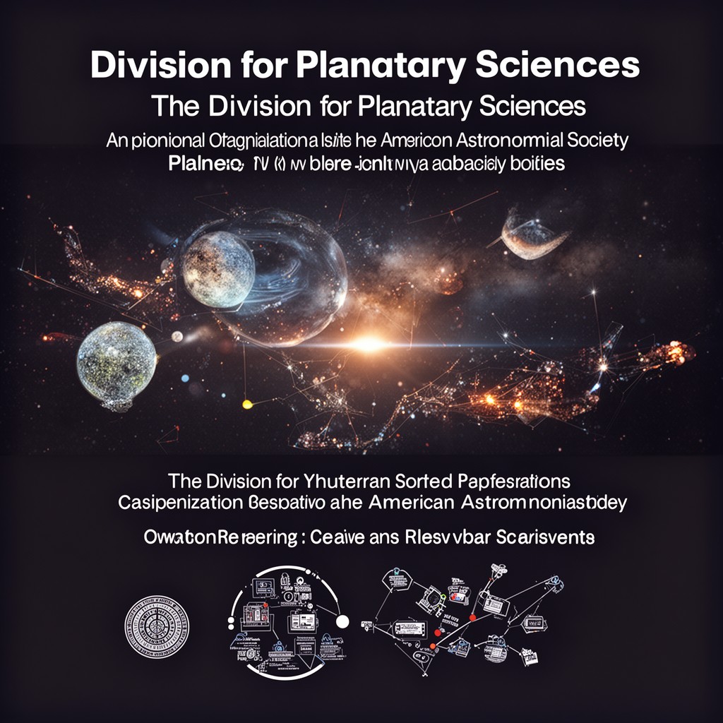 AI-generated illustration of Division for Planetary Sciences