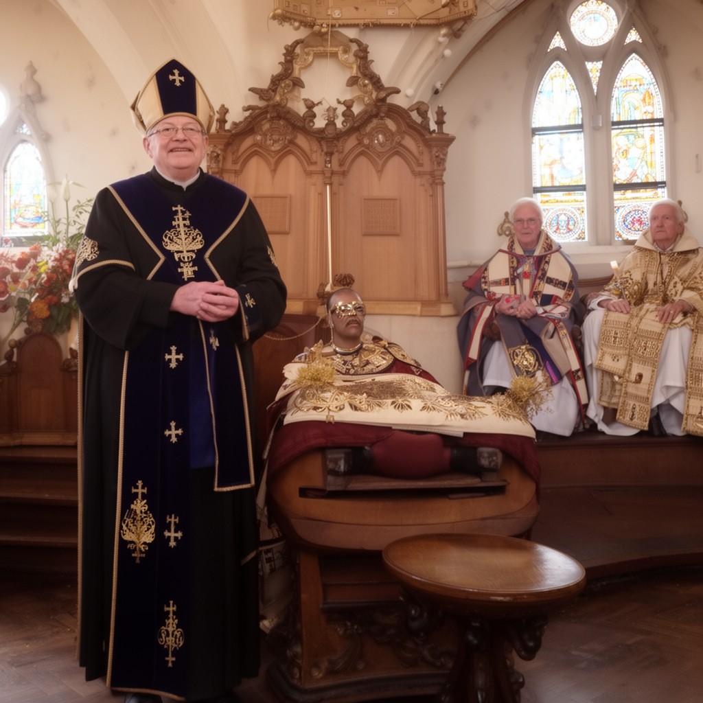 AI-generated illustration of Prelate of the Order of St Michael and St George