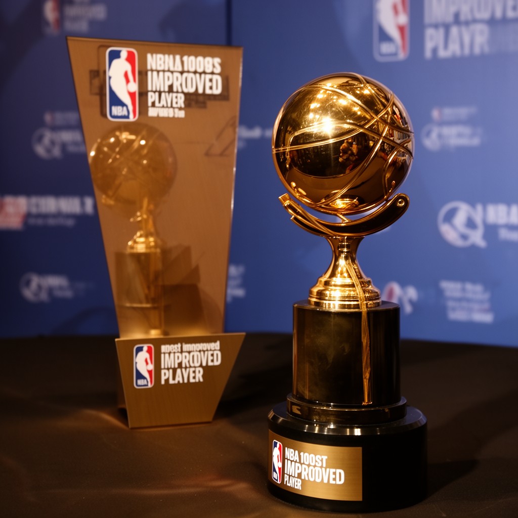 AI-generated illustration of NBA Most Improved Player Award