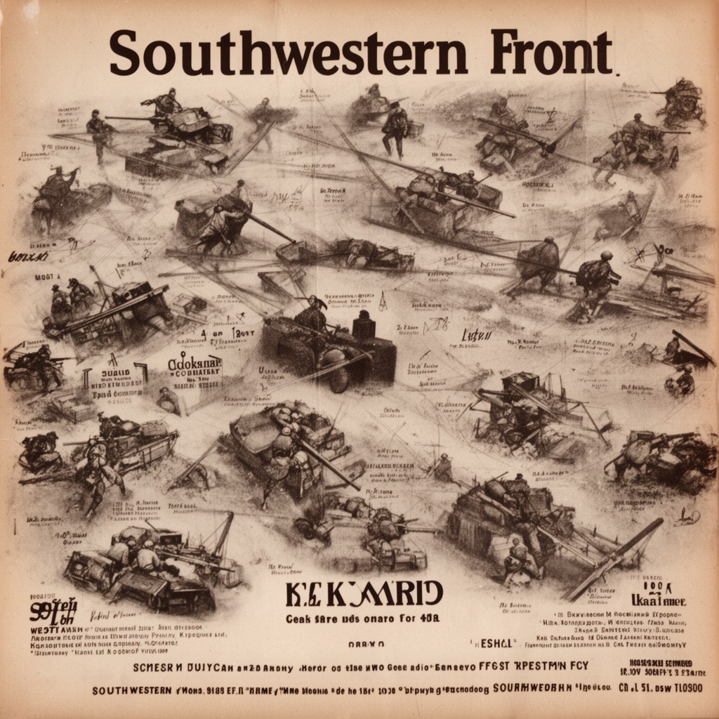 AI-generated illustration of Southwestern Front
