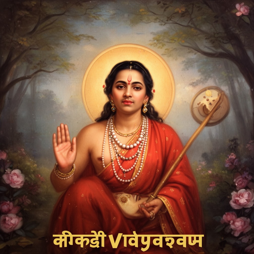 AI-generated illustration of Vidyapati
