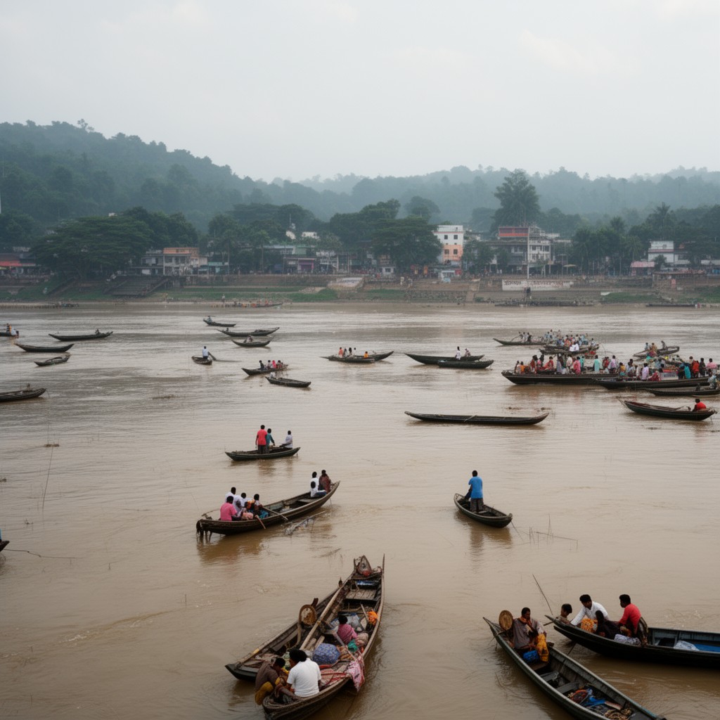 AI-generated illustration of Ganges of the South