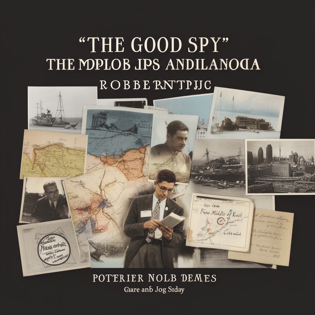 AI-generated illustration of The Good Spy: The Life and Death of Robert Ames