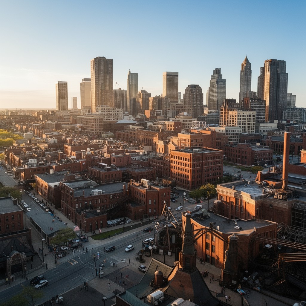 AI-generated illustration of Pullman, Chicago