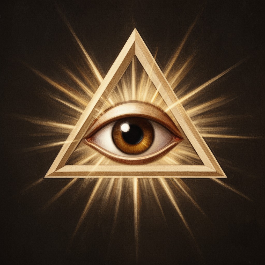 AI-generated illustration of Eye of Providence