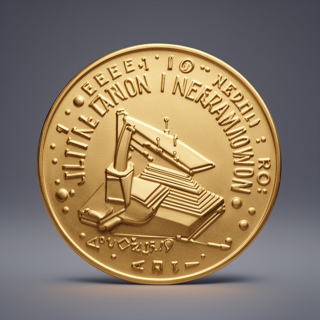 AI-generated illustration of IEEE John von Neumann Medal