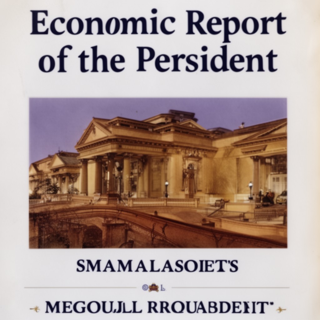 AI-generated illustration of Economic Report of the President