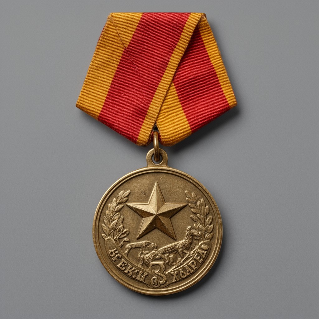 AI-generated illustration of Medal for Courage