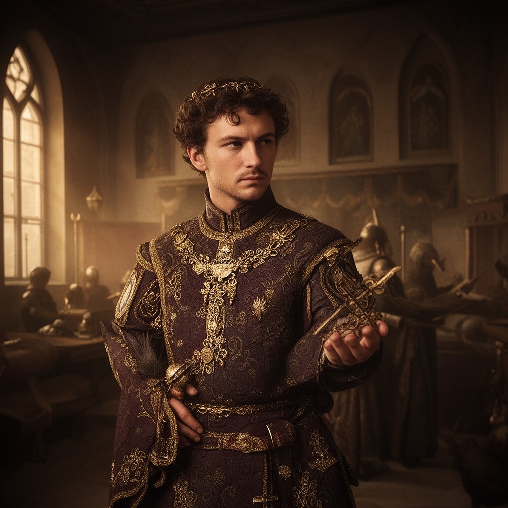 AI-generated illustration of Duke of Milan