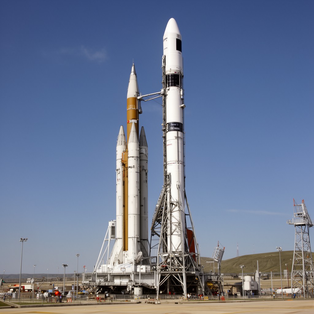 AI-generated illustration of Titan IIIE-Centaur