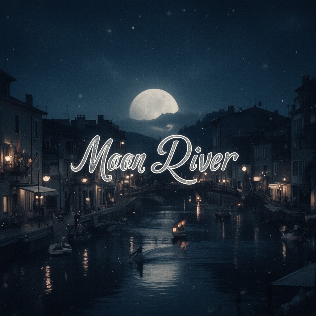 AI-generated illustration of Moon River