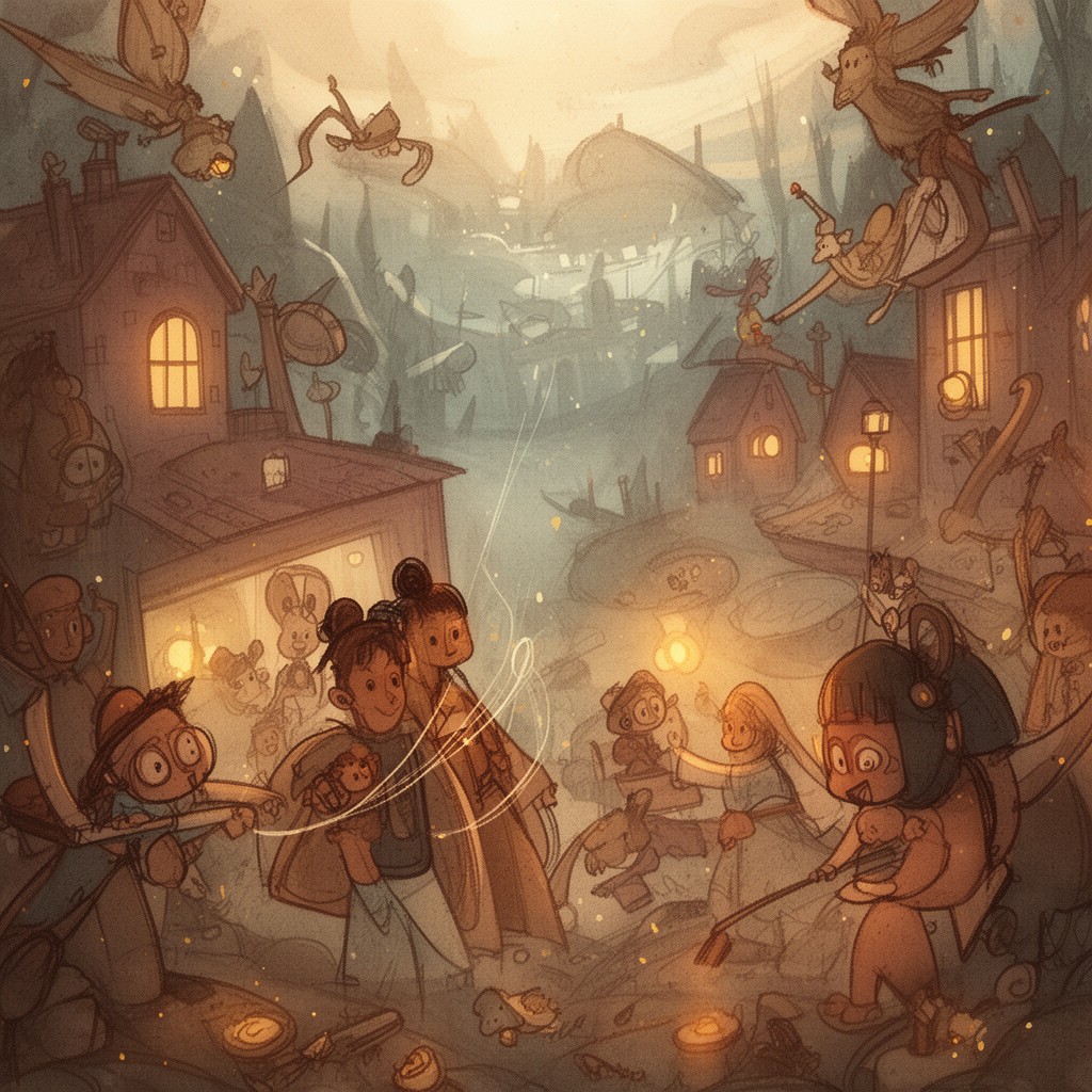 AI-generated illustration of Illustration art
