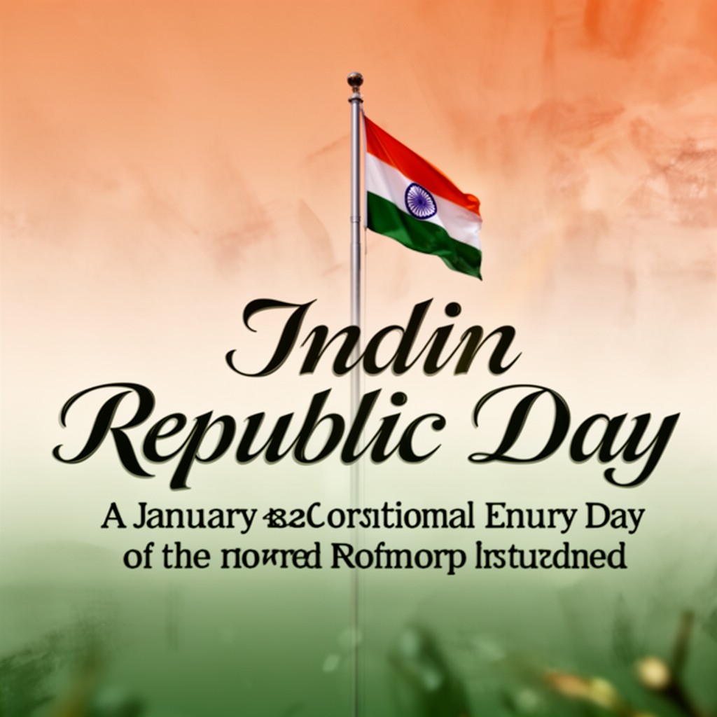 AI-generated illustration of Republic Day