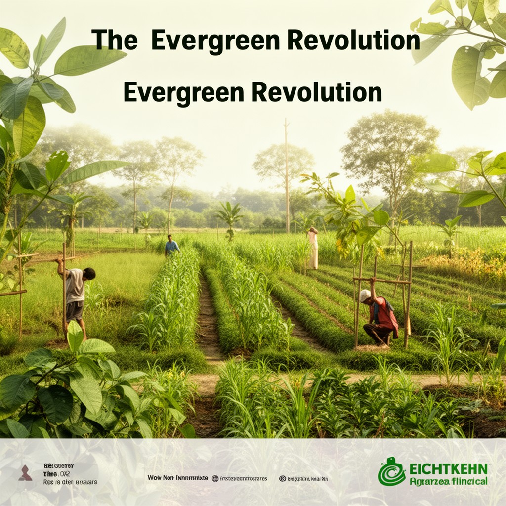 AI-generated illustration of evergreen revolution