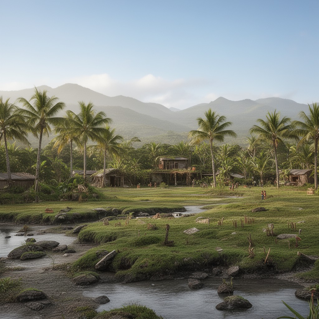 AI-generated illustration of Hawaiki