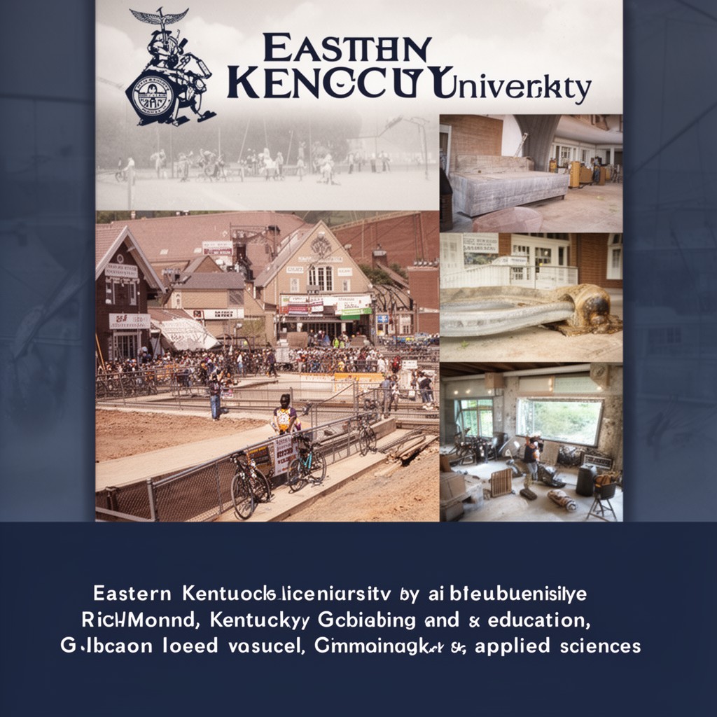 AI-generated illustration of Eastern Kentucky University