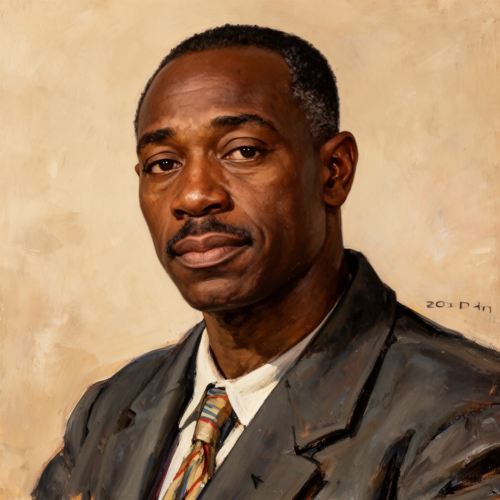 AI-generated illustration of Horace Pippin