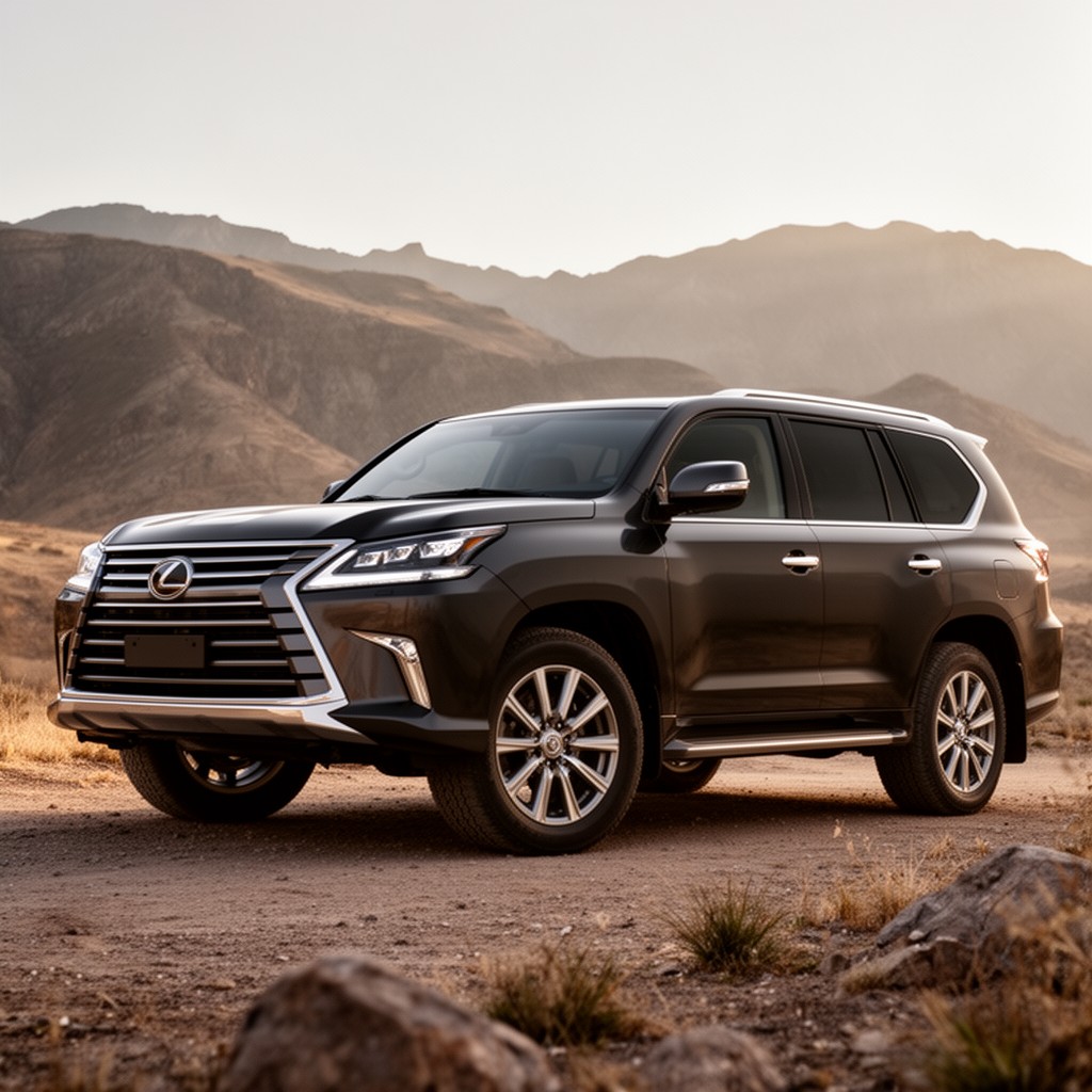 AI-generated illustration of Lexus LX