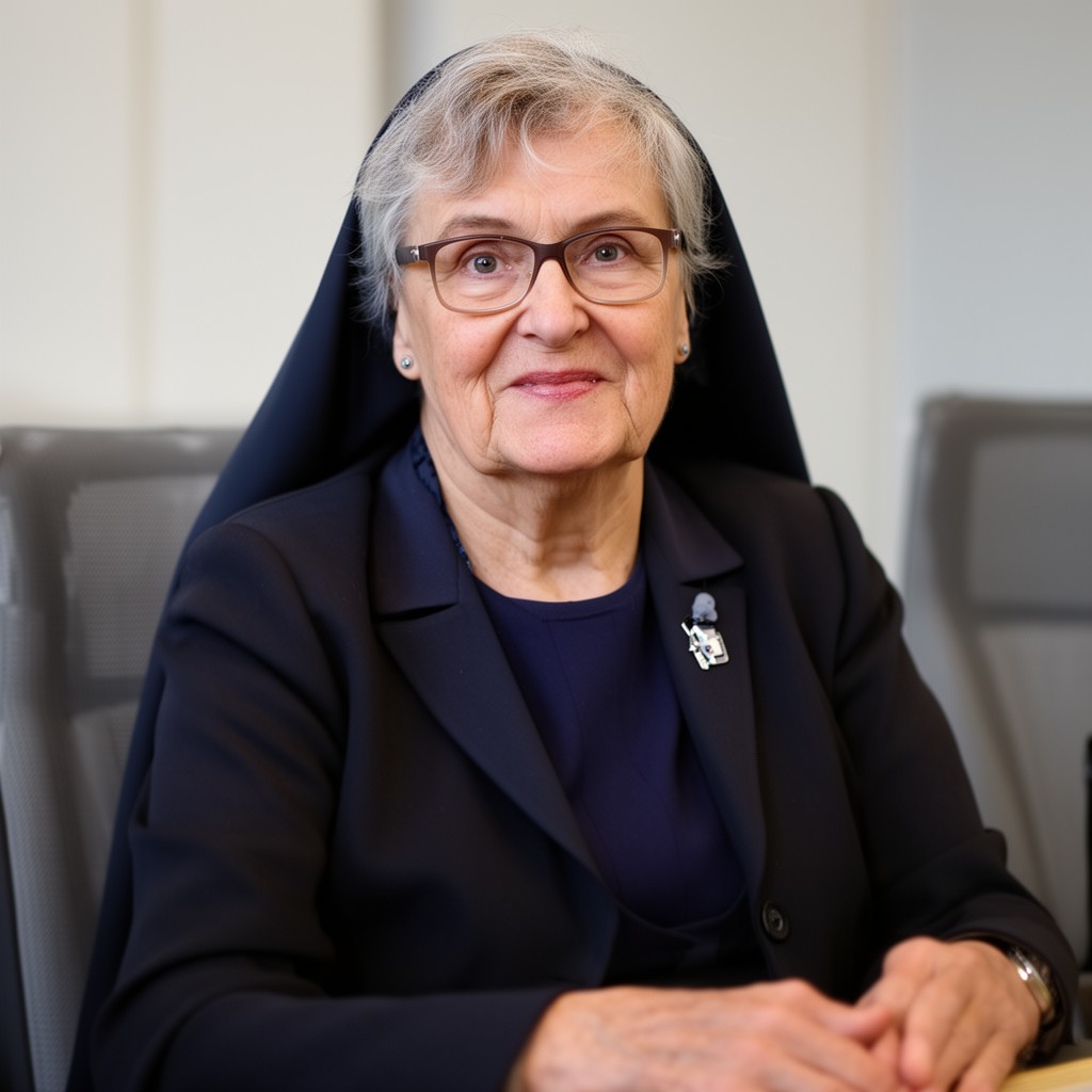 AI-generated illustration of Hildegard Hamm-Brücher