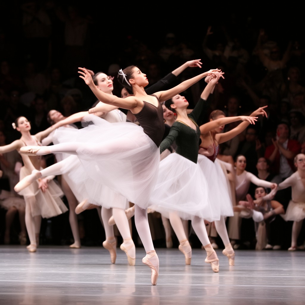 AI-generated illustration of San Francisco Ballet